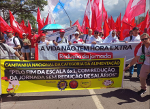 CONTAC reforça mobilização pelo fim da escala 6x1 e redução da jornada de trabalho