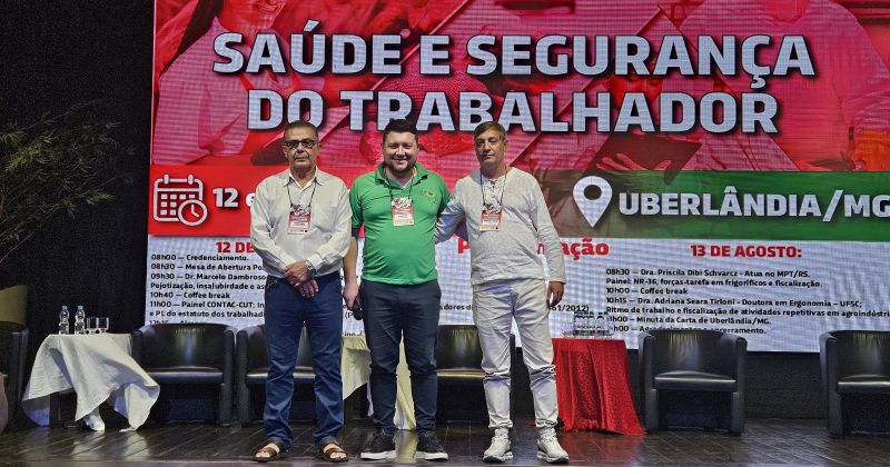Seminário Nacional de Saúde e Segurança reforça união sindical e proteção dos trabal
